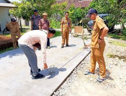 Nglenyer Jalan Penghubung Desa Temayang dan Kedungsumber Dibangun, Akses Menuju Fasilitas Umum Lebih Mudah