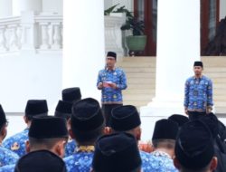 Dalam Upacara Hari Korpri dan HGN serta HKN, Bupati Bojonegoro Tekankan Peningkatan Kualitas SDM