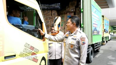 Peduli Bencana Sumatera, Polda Jateng Kirim 5 Truk Berisi Bantuan Logistik, Tenaga Medis dan Uang Tunai Rp. 2,2 Milyar