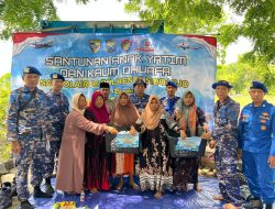 HUT ke-75, Polairud Polresta Sudoarjo Gelar Tasyakuran dan Santunan Dhuafa di Desa Tlocor