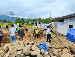 Polres Wonogiri Dampingi Tim Wasbang Polda Jateng Tinjau Progres Pembangunan Polsek Selogiri