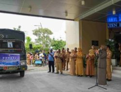 Wakil Bupati Bojonegoro Nurul Azizah Berangkatkan Bantuan Kemanusiaan ke Sumatera