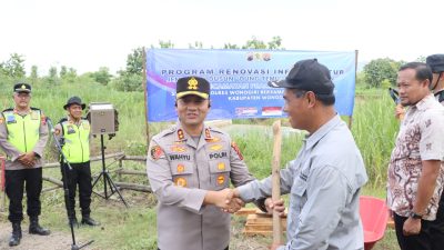 Renovasi Jembatan Dungtemu Dimulai, Polres Wonogiri dan Pemkab Perkuat Sinergi untuk Akses Warga