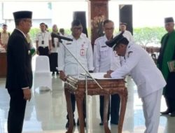 4 Kepala Desa Hasil Pilkades PAW Dilantik Bupati Bojonegoro
