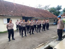 Propam Polres Wonogiri Gelar Waskat dan Gaktibplin Bintara Remaja Sat Samapta