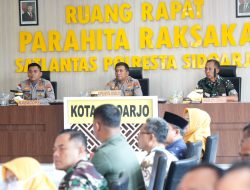 Rakor Lintas Sektoral, Kapolres Sidoarjo Ajak Stake Holder Terkait Tingkatkan Pelayanan Masyarakat di Operasi Lilin Semeru 2025