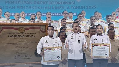 Lapas Kelas IIA Sidoarjo Raih Predikat WBK Tahun 2025