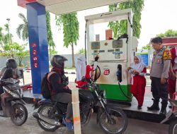 Polresta Sidoarjo Tingkatkan Patroli SPBU Jelang Nataru, Antisipasi Kecurangan BBM dan Gangguan Kamtibmas