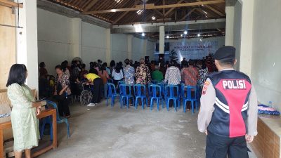 Polsek Jatisrono Amankan Ibadah Natal 2025 di Tanjungsari, Kamtibmas Kondusif