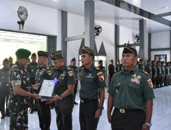 Dandim Ponorogo Pimpin Laporan Korps Anggota Pindah Satuan