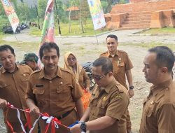 Sekretaris DPMD Kabupaten Mojokerto Jarot Cahyono Resmikan Program Desa Berdaya JMP Pujasera Desa Jatirejo