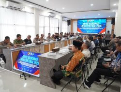 Jelang Nataru, Polres Bojonegoro Gelar Rakor Pengamanan Terpadu