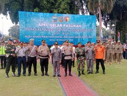 Polres Kota Blitar Gelar Apel Operasi Lilin Semeru 2025, Tegaskan Komitmen Pengamanan Natal dan Tahun Baru 2026