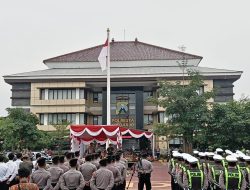 Apel Gelar Pasukan Operasi Lilin Semeru, Polresta Sidoarjo Siap Amankan Natal 2025 dan Tahun Baru 2026