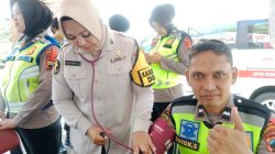 Pastikan Personel Fit, Dokkes Polres Wonogiri Cek Kesehatan Anggota Operasi Lilin Candi 2025