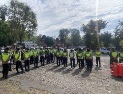 Apel Ops Lilin Candi 2025 Digelar di Waduk Gajah Mungkur, Polres Wonogiri Siagakan Personel Amankan Lokasi Wisata dan Event Masyarakat