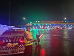 Arus Mudik Nataru Mulai Meningkat, Satgas Ops Lilin Candi 2025 Polda Jateng Pastikan Lalu Lintas Tol Masih Terkendali
