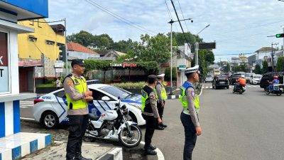 Polres Wonogiri Urai Arus Lalu Lintas, Ops Lilin Candi 2025 Berjalan Aman dan Lancar
