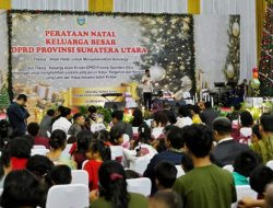 Perayaan Natal 2025 Keluarga Besar DPRD Provinsi Sumatera Utara Dihadiri Sejumlah Pejabat Teras Sumut