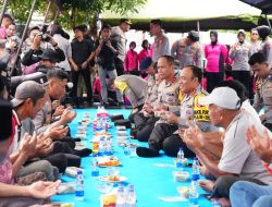 Wakapolri Tinjau Dapur Umum Bhayangkari dan Resmikan Sumur Bor di Huntara Asam Pulau
