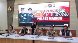 Kapolres Madiun Gelar Pers Rilis, Paparkan Kinerja Selama 2025