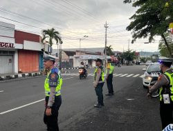 Satlantas Polres Wonogiri Turunkan Tim Urai, Arus Lalu Lintas Jelang Tahun Baru Terkendali