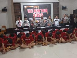 Polres Lampung Utara Rilis Capaian Kinerja 2025: Kriminalitas Naik, Penanganan Kasus Meningkat