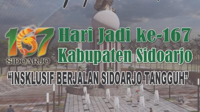 Perumda DELTA TIRTA SIDOARJO mengucapkan Selamat Hari Jadi Kabupaten Sidoarjo ke-167