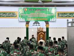 Kodim Ponorogo Gelar Doa Bersama Malam Tahun Baru