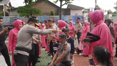 68 Personel Naik Pangkat, Kapolres Wonogiri Tegaskan Kenaikan Pangkat Adalah Amanah dan Tanggung Jawab