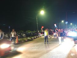 Car Free Night Vol. 2 di JLS Pracimantoro Meriah dan Aman, Ribuan Warga Tumpah Ruah Sambut Tahun Baru 2026