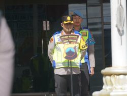 Kapolres Wonogiri Berikan Arahan kepada Seluruh Personel Saat Apel Pagi Jelang Berakhirnya Operasi Lilin Candi 2025