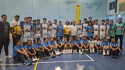 Tim Putra dan Putri Club Satria VC Raih Juara 1 Kejurkab Bola Voli U-17 Mojokerto