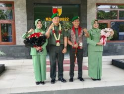 Tongkat Kepemimpinan Kodim 0882 Bondowoso dari Letkol Arh Ahmad Yani Berpindah ke Letkol Infanteri Prawito