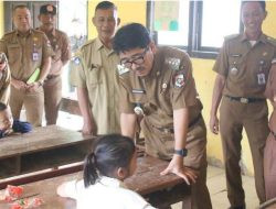 Bupati Lampura Dr. Ir. Hamartoni Ahadis Tinjau Sekolah Ambruk, Prioritaskan Keselamatan Siswa