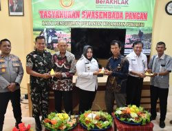 Dandim Ponorogo Hadiri Tasyakuran Swasembada Pangan dan Zoom Meeting Panen Raya Bersama Presiden RI