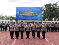 Sertijab Tiga Jabatan Penting, Kapolres Wonogiri Perkuat Soliditas dan Pelayanan Publik