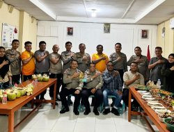 Polsek Pantai Cermin Sambut 2026 dengan Syukuran dan Evaluasi Kinerja Nataru