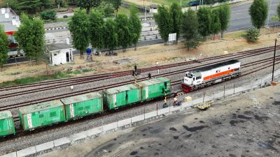 KAI Divre I Sumut Perkuat Rantai Pasokan Energi dan Industri Lewat Jalur Rel