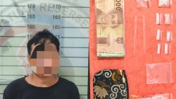 Polres Lampung Utara Ungkap Kasus Narkotika, Seorang Buruh Diamankan dengan 9 Paket Sabu