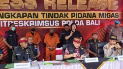 Ditreskrimsus Polda Bali Tahan Tersangka Baru Otak Mafia Solar Subsidi dan Satu Tersangka Masih DPO