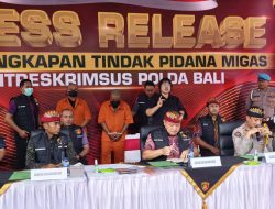 Ditreskrimsus Polda Bali Tahan Tersangka Baru Otak Mafia Solar Subsidi dan Satu Tersangka Masih DPO