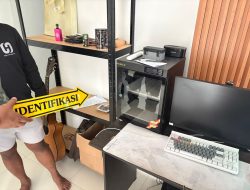 Pelaku Pencurian di Studio Foto Dalam Hitungan Jam Diamankan Polisi