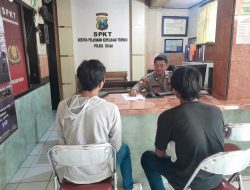 Pelayanan SPKT Polsek Krian, Warga Dilayani Cepat dan Humanis