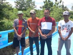 Apresiasi Warga, Guru dan Pelajar Usai Pembangunan Jembatan Dungtemu oleh Polres Wonogiri