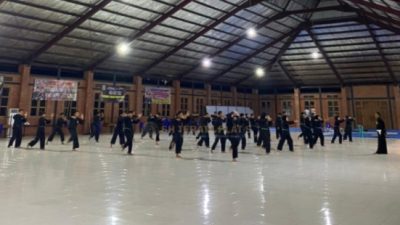 40 Siswa SH Terate Ranting Kapas Ikuti Ujian Kenaikan Sabuk