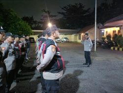 Polsek Rayon Selatan Gelar Apel Siaga dan Patroli Skala Besar Antisipasi Gangguan Kamtibmas Long Weekend