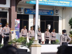 Upacara Hari Kesadaran Nasional 2026, Kapolres Wonogiri Tegaskan Komitmen Disiplin dan Profesionalisme Personel