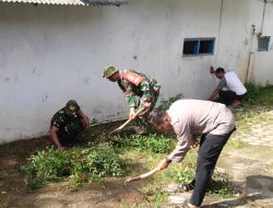 Kerja Bakti Wujudkan Sinergitas dan Kebersamaan antara TNI, Polri dan Masyartakat di Ponorogo