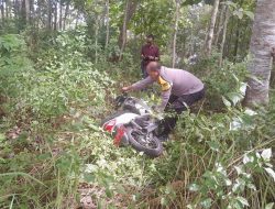 Gagal Melarikan diri, Pelaku Pencurian Motor di Sawah Manyaran Diamankan Polisi